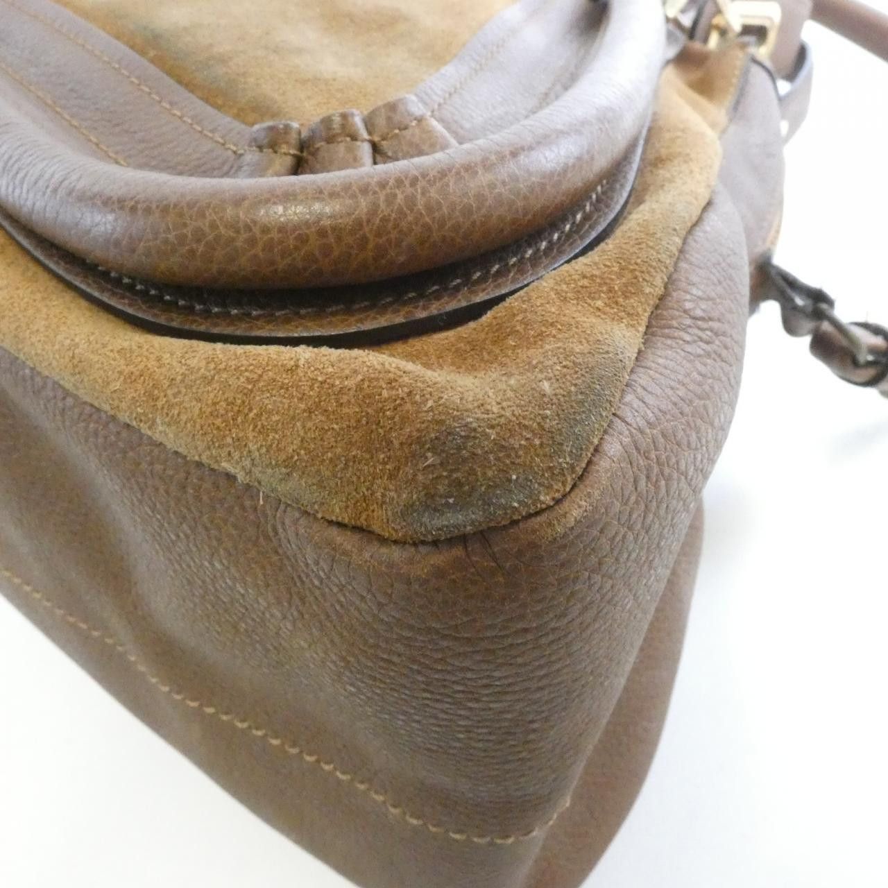 Chloe Chloe Chloe Paraty Leather 2way Bag Leather Handbag DUTY FREE for USA Size ONE SIZE - 3 Thumbnail