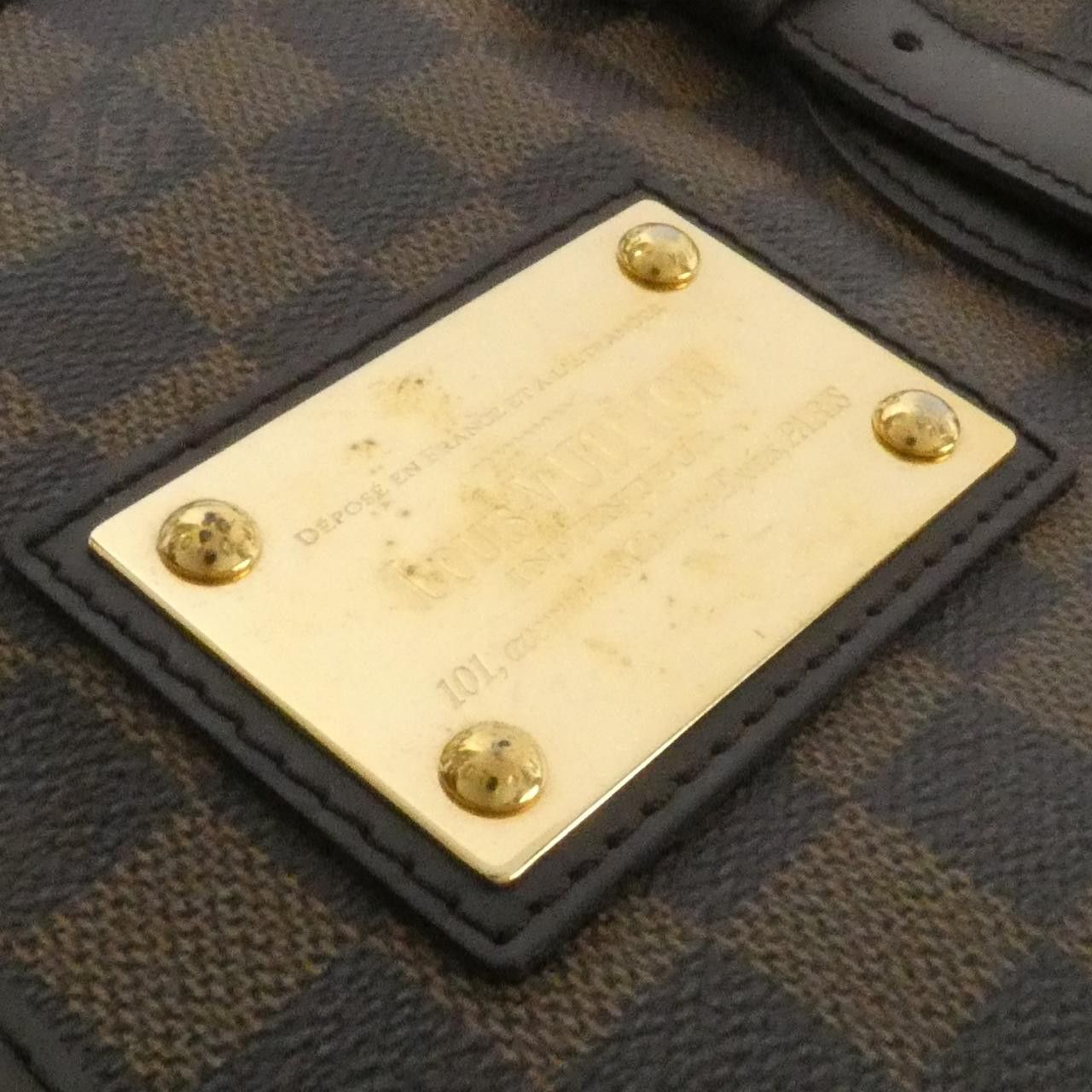 Louis Vuitton Louis Vuitton Louis Vuitton Hampstead Damier Tote Bag Textile Tote Bag N51204 DUTY FREE for USA Size ONE SIZE - 5 Thumbnail