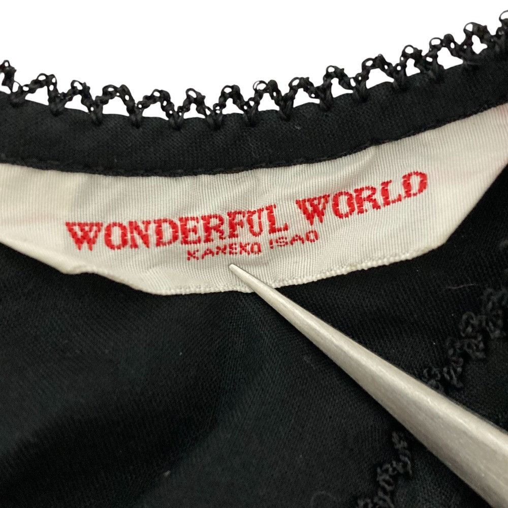 Other Other WONDERFUL WORLD Frill Collar Long Sleeve Blouse Textile Tops DUTY FREE for USA Size ONE SIZE - 4 Thumbnail