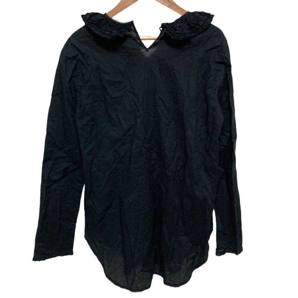 Other Other WONDERFUL WORLD Frill Collar Long Sleeve Blouse Textile Tops DUTY FREE for USA Size ONE SIZE - 3 Thumbnail