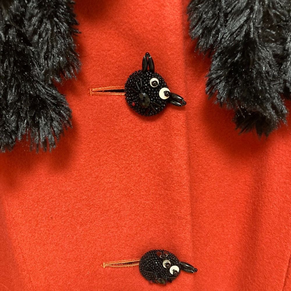 Other Other Olleborebla Wool Coat Textile Outerwear DUTY FREE for USA Size ONE SIZE - 4 Thumbnail