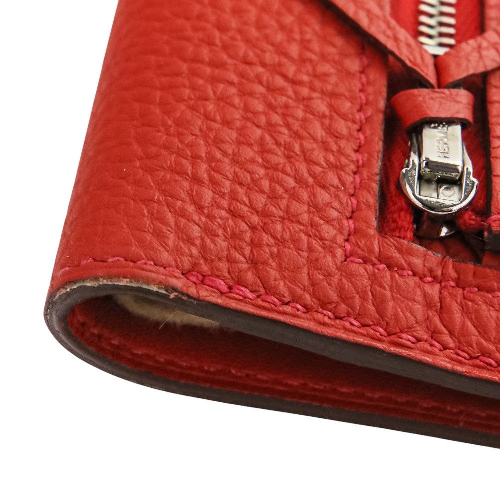 Hermes Hermes Hermès Dogon Long Wallet Taurillon Clémence Long Wallet Leather Long Wallet Stamp K (2025) DUTY FREE for USA Size ONE SIZE - 9 Thumbnail