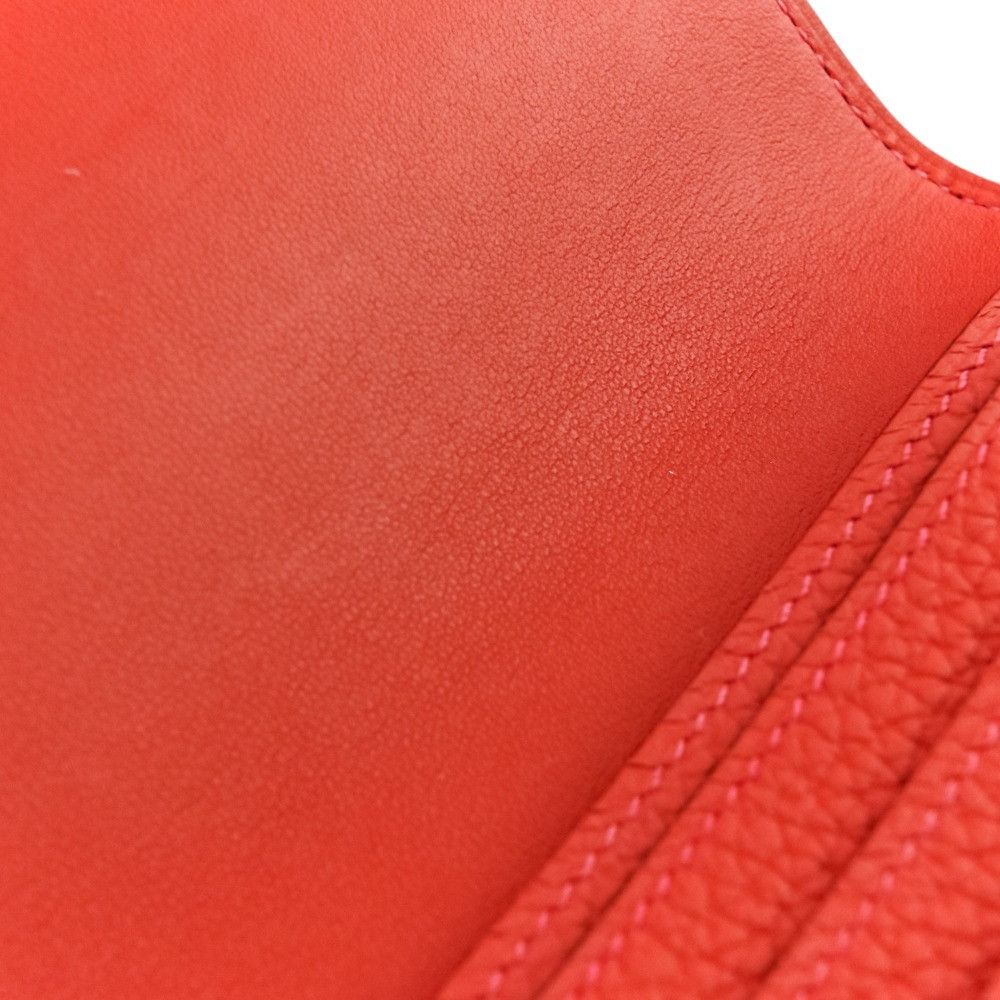 Hermes Hermes Hermès Dogon Long Wallet Taurillon Clémence Long Wallet Leather Long Wallet Stamp K (2025) DUTY FREE for USA Size ONE SIZE - 10 Thumbnail