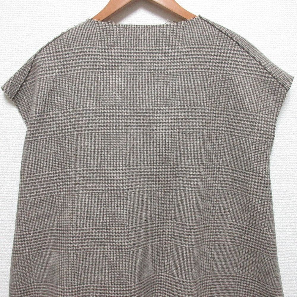 Other Other yori Check Long Gilet Gilet Textile Outerwear YR2225-091AW DUTY FREE for USA Size ONE SIZE - 5 Thumbnail