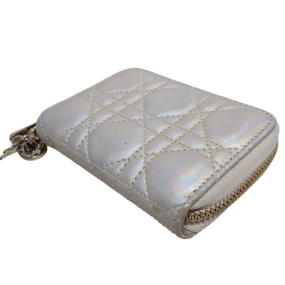 Dior Dior Dior Lady Dior Voyageur Coin Case Leather Coin Case DUTY FREE for USA Size ONE SIZE - 4 Thumbnail