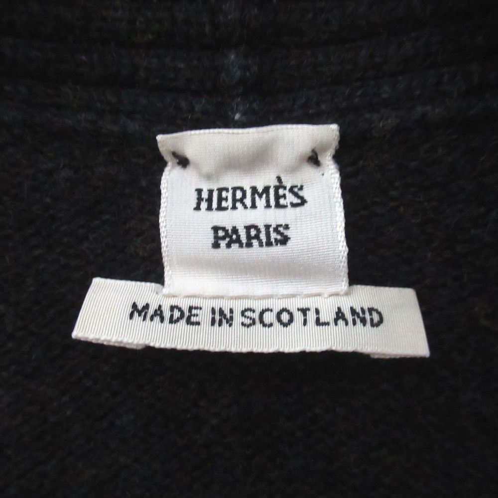 Hermes Hermes Hermès Cashmere Long Knit Cardigan36 Textile Tops DUTY FREE for USA Size ONE SIZE - 8 Thumbnail
