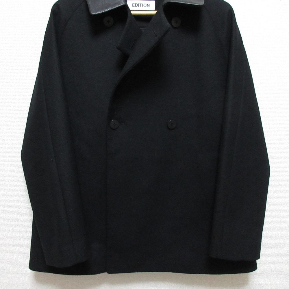 Other Other Edition Super120's Light Melton Short Coat Textile Outerwear DUTY FREE for USA Size ONE SIZE - 6 Thumbnail