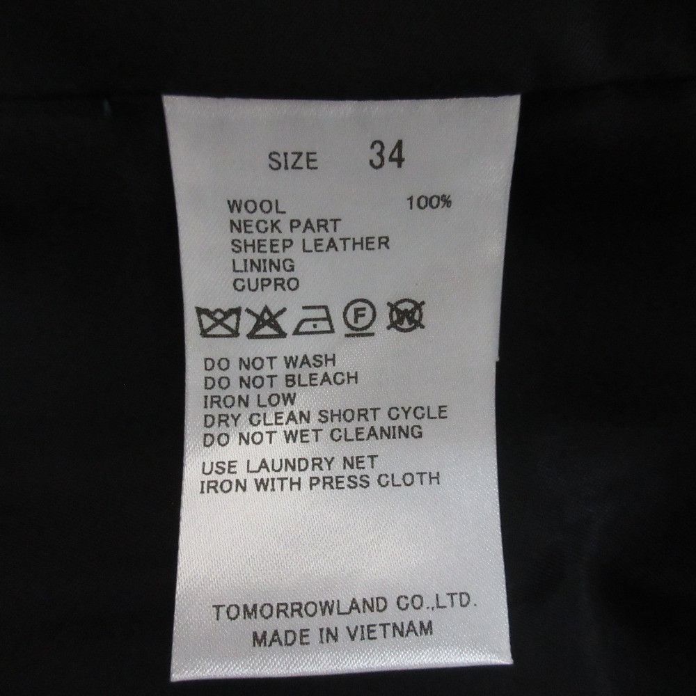 Other Other Edition Super120's Light Melton Short Coat Textile Outerwear DUTY FREE for USA Size ONE SIZE - 9 Thumbnail