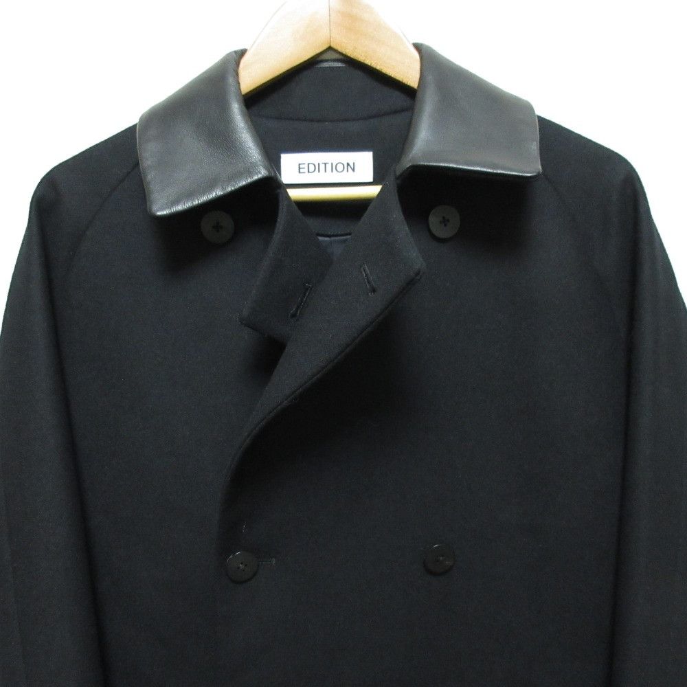 Other Other Edition Super120's Light Melton Short Coat Textile Outerwear DUTY FREE for USA Size ONE SIZE - 4 Thumbnail