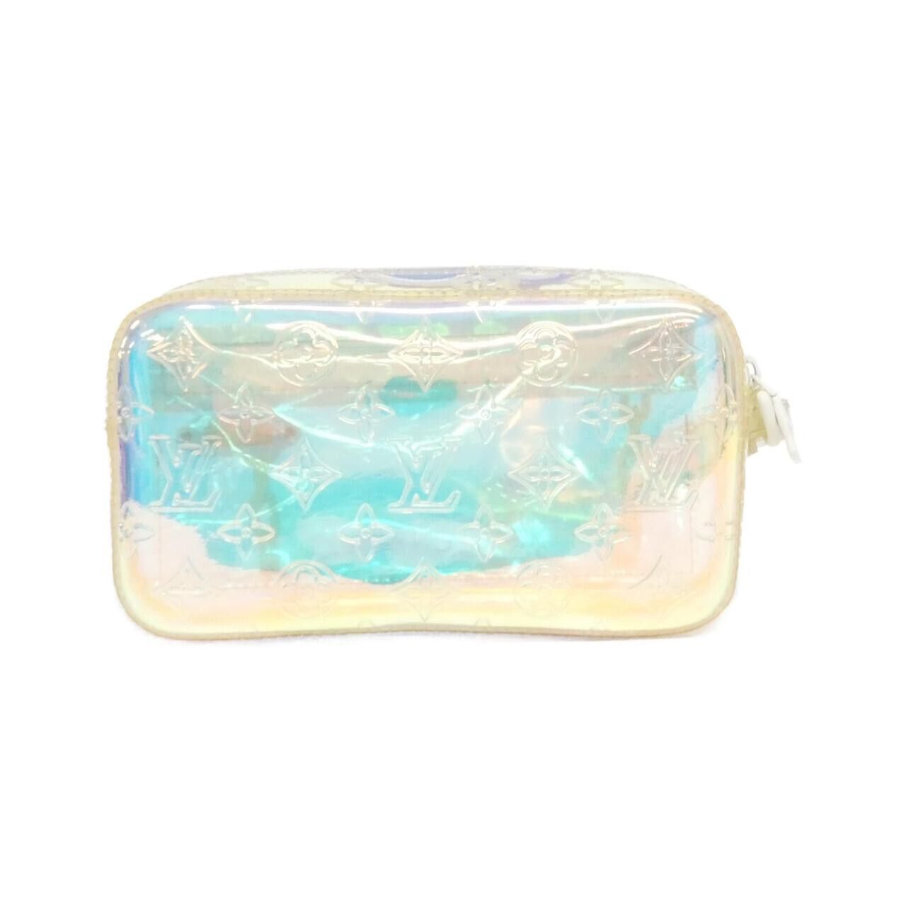Louis Vuitton Louis Vuitton Louis Vuitton Pochette Volga Monogram Prism PVC Clutch Bag Plastic / Synthetic Clutch Bag M55261 DUTY FREE for USA Size ONE SIZE - 2 Thumbnail