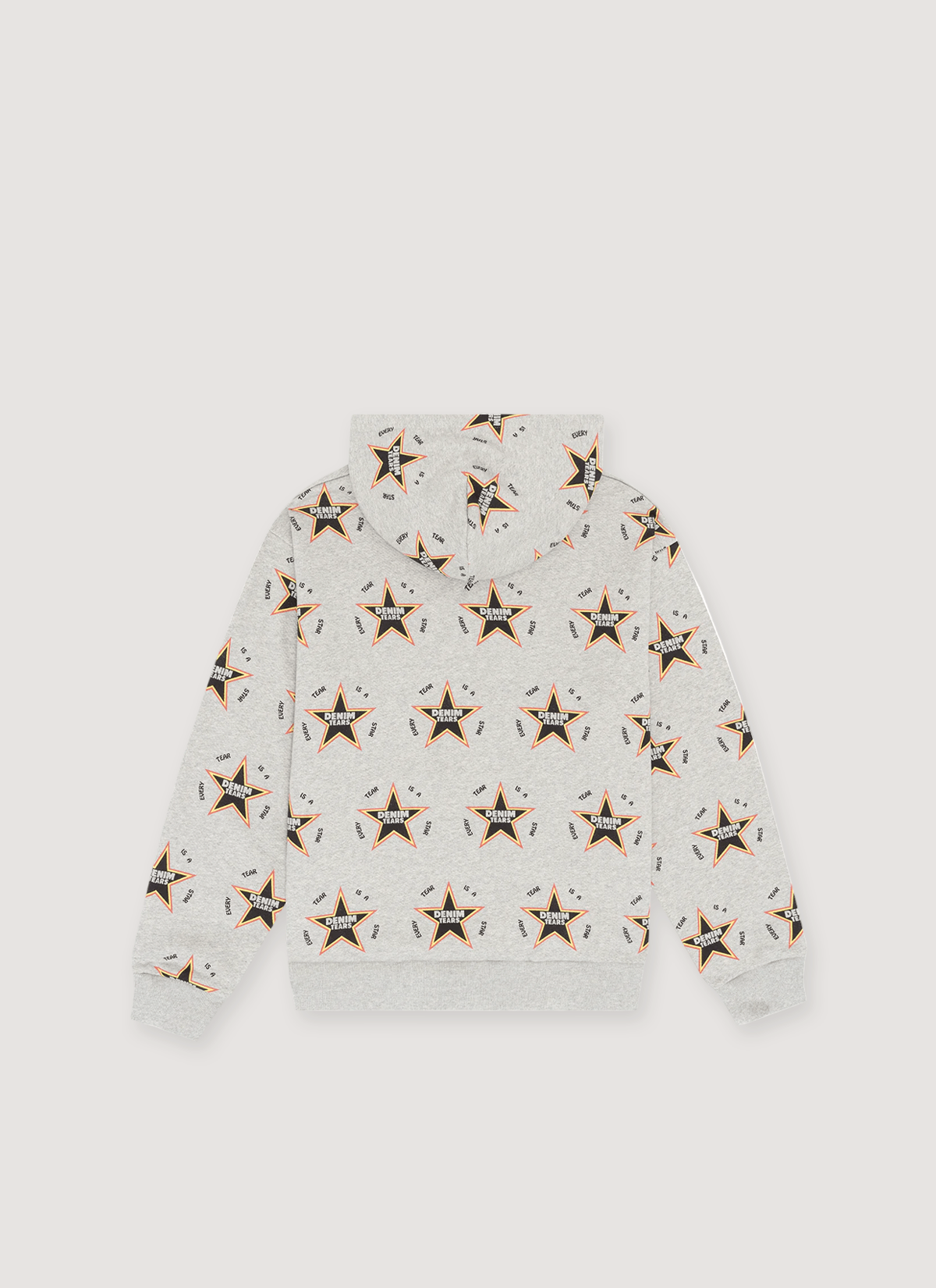 DENIM TEARS Every Tear Is A Star Sweatshirt Grey Size US L / EU 52-54 / 3 - 2 Thumbnail