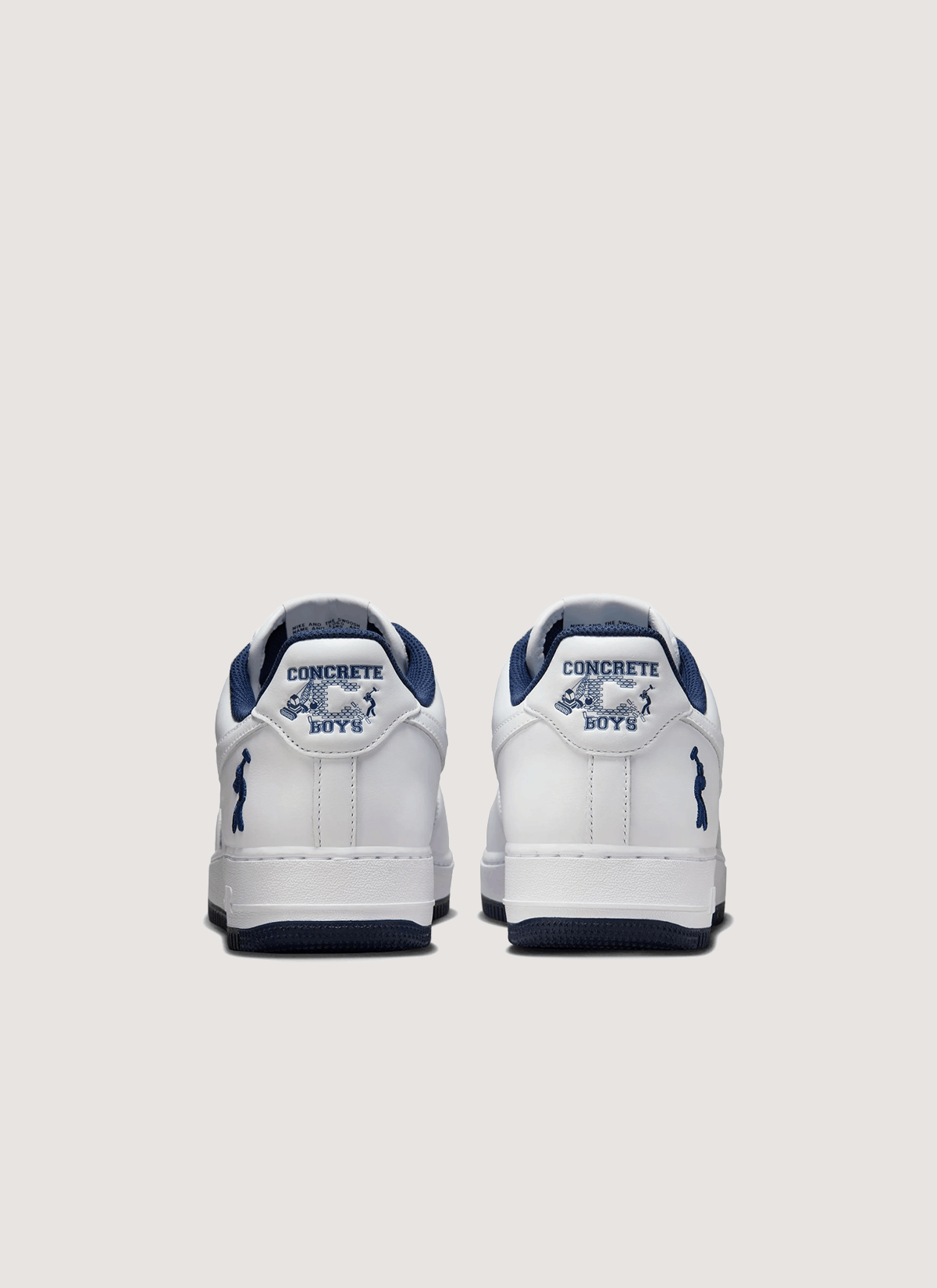 NAV Nike Lil Yatchy Air Force 1 Concrete Boys White Midnight y Size US 7.5 / EU 40-41 - 2 Thumbnail