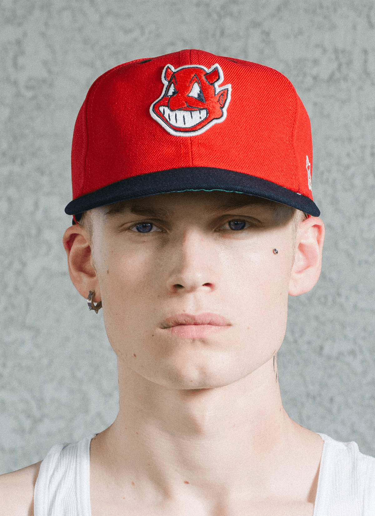 NAV Pieces God vs Devil Baseball Cap Red y Size ONE SIZE - 5 Thumbnail