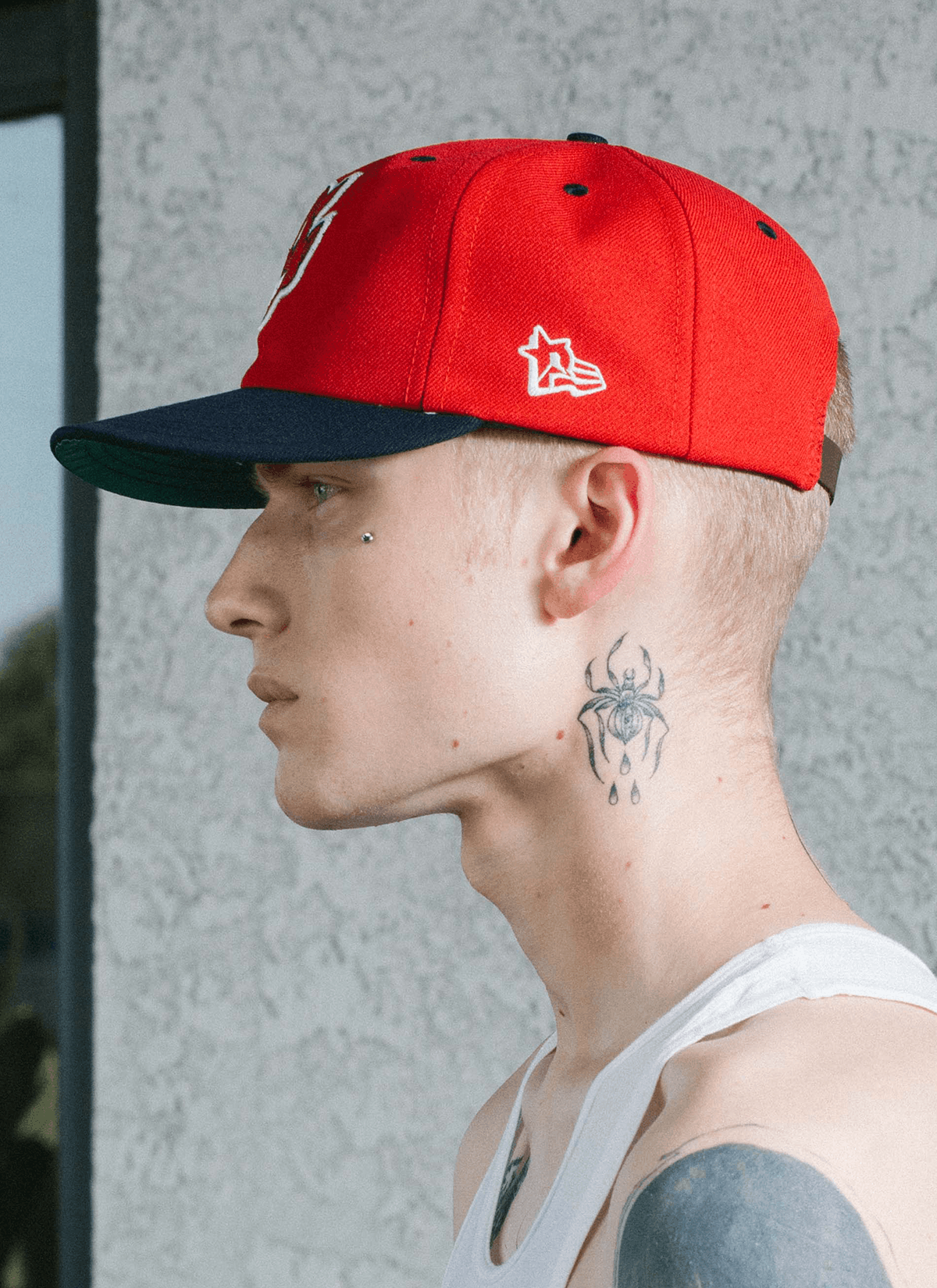 NAV Pieces God vs Devil Baseball Cap Red y Size ONE SIZE - 6 Thumbnail