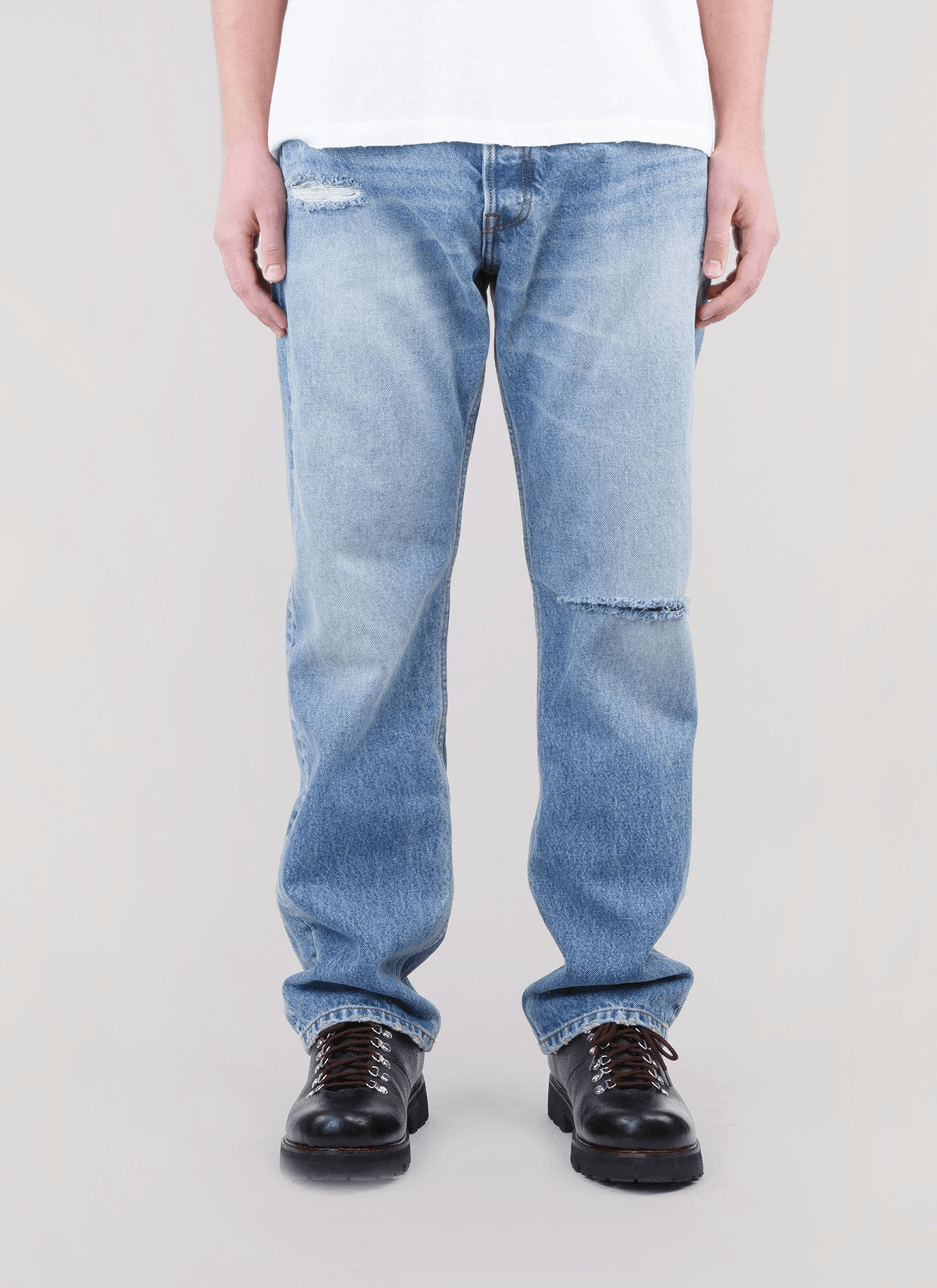 Other Pieces Alexander Denim Washed Indigo Size US 36 / EU 52 - 5 Thumbnail