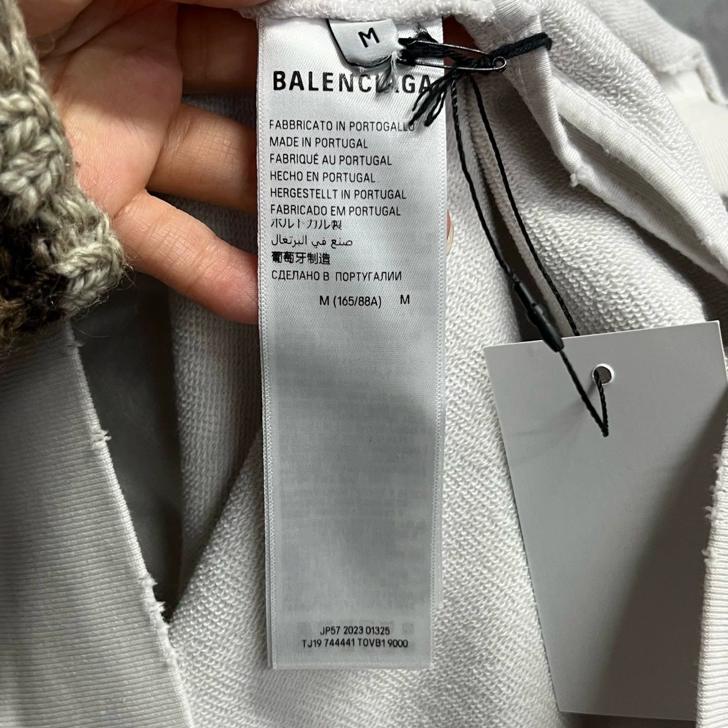 Balenciaga Balenciaga Printed Hoodie S Men Size US S / EU 44-46 / 1 - 3 Thumbnail