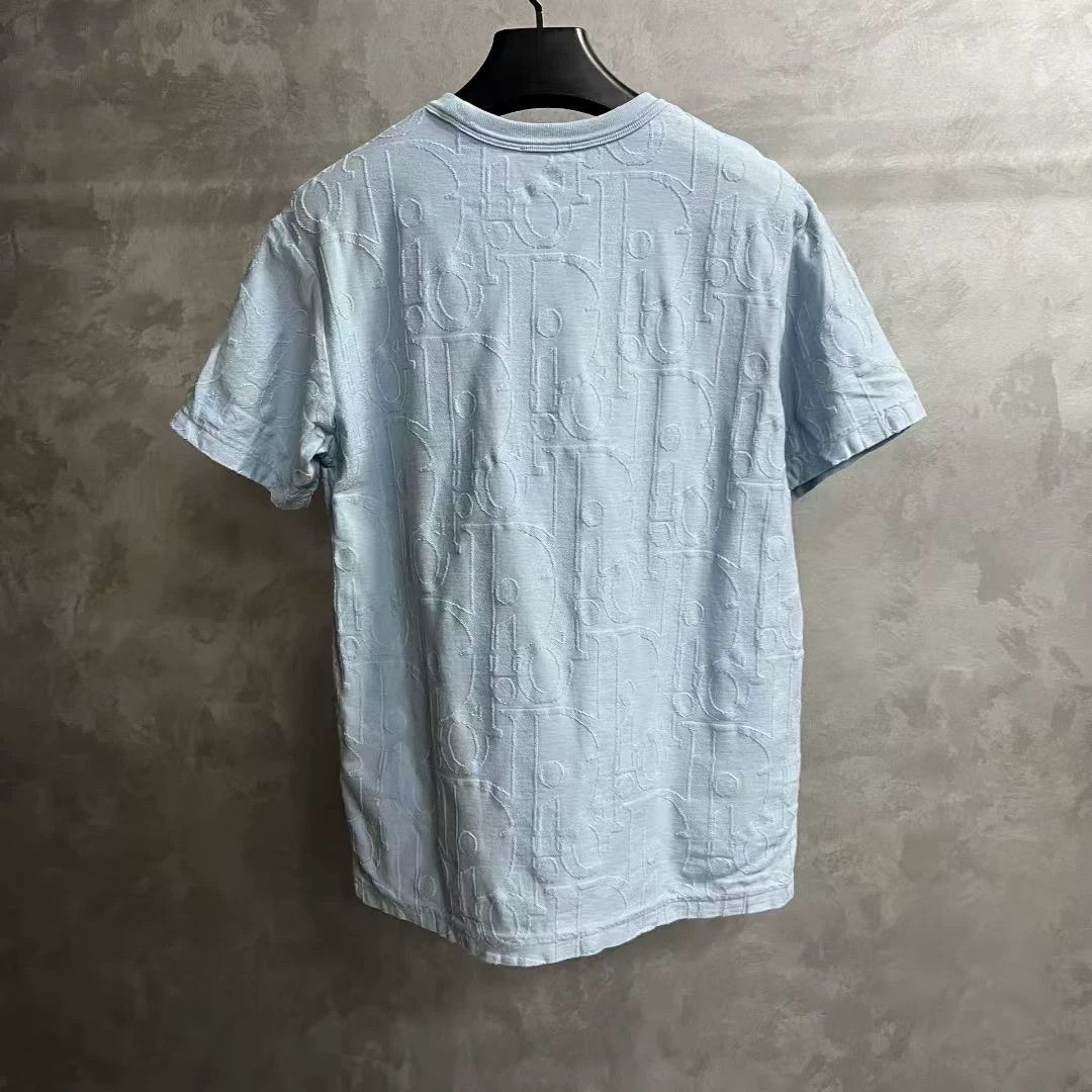 Dior Dior Knit Printed Blue T-Shirt S Women Size S / US 4 / IT 40 - 5 Thumbnail