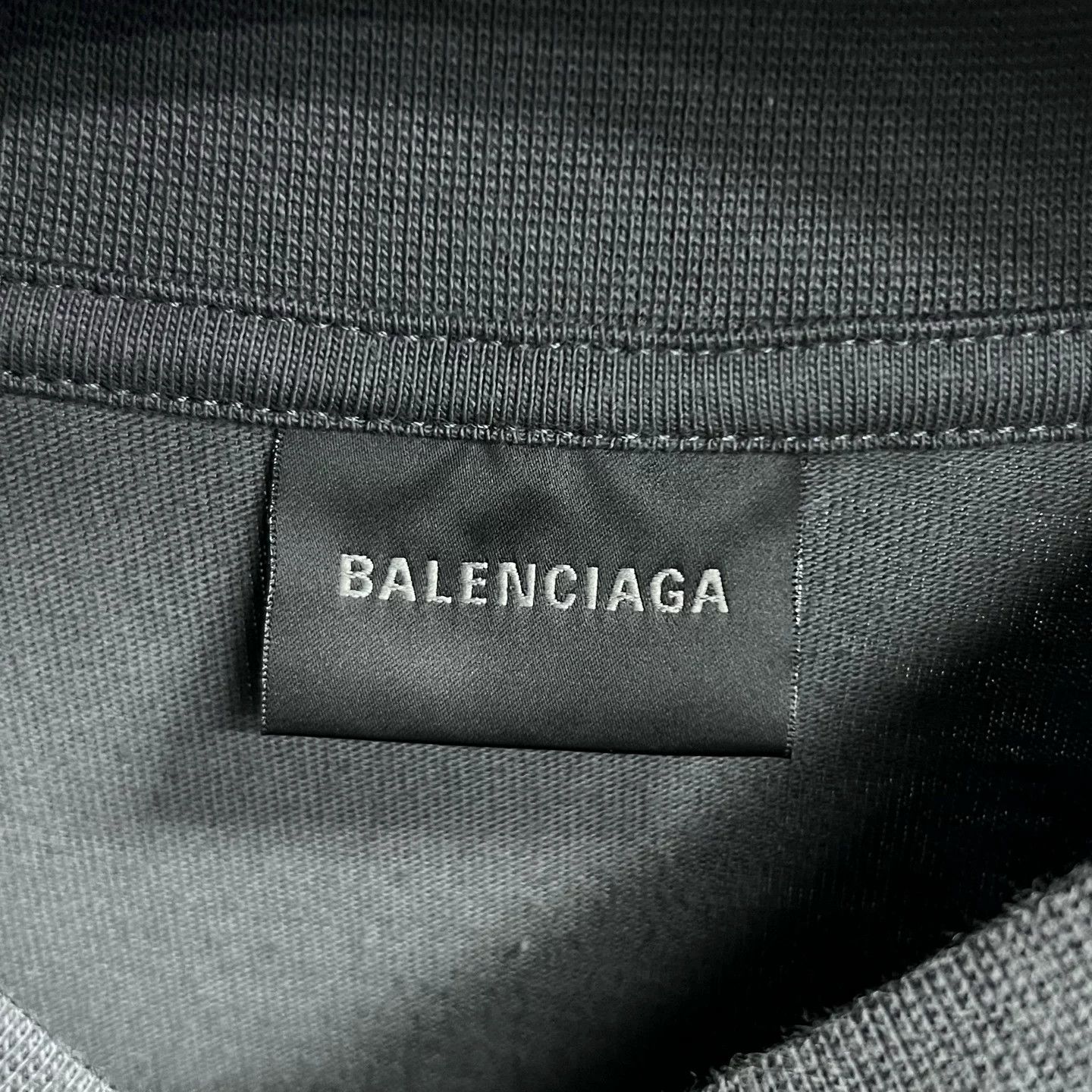 Balenciaga Balenciaga Retro Printed Gray Hoodie XXL Men Size US XXL / EU 58 / 5 - 2 Thumbnail