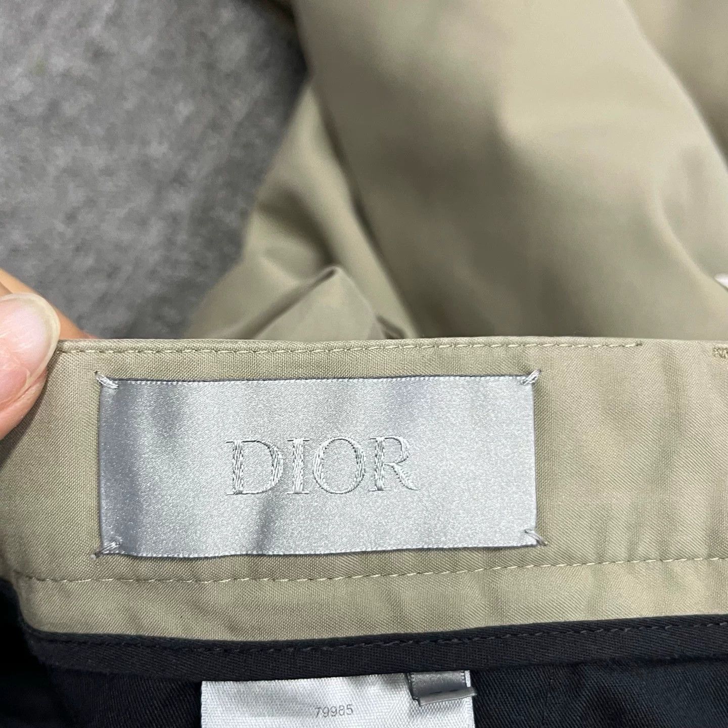 Dior Dior Casual Embroidered Beige T-Shirt 46 Women Size L / US 10 / IT 46 - 2 Thumbnail