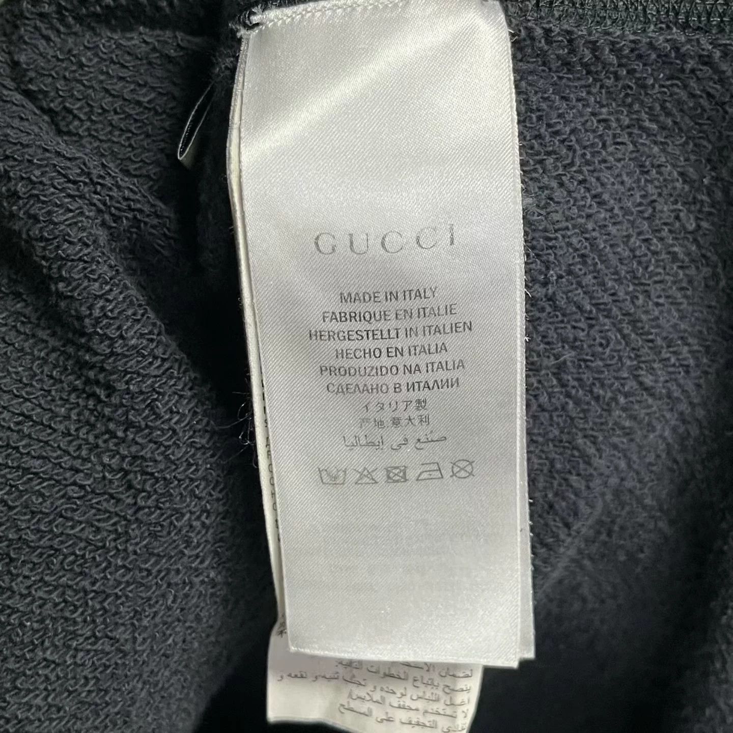 Gucci Gucci Casual Printed Black T-Shirt L Women Size L / US 10 / IT 46 - 3 Thumbnail