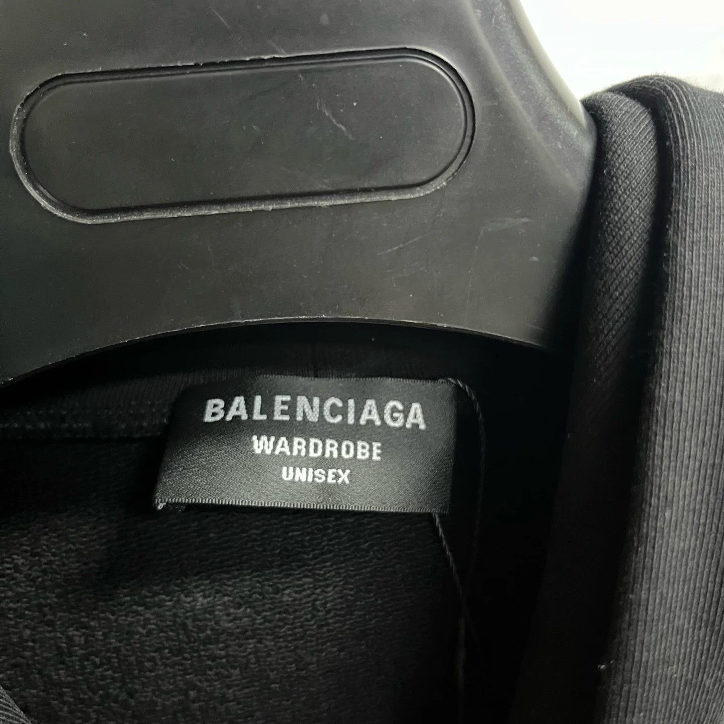 Balenciaga Balenciaga Retro Printed Black Hoodie M Men Size US M / EU 48-50 / 2 - 2 Thumbnail