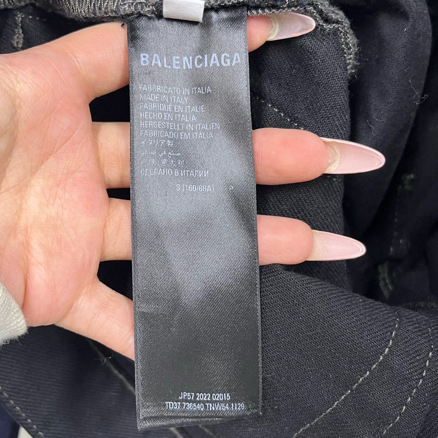 Balenciaga Balenciaga High-Waist Black Hoodie 30 Men Size US XS / EU 42 / 0 - 3 Thumbnail