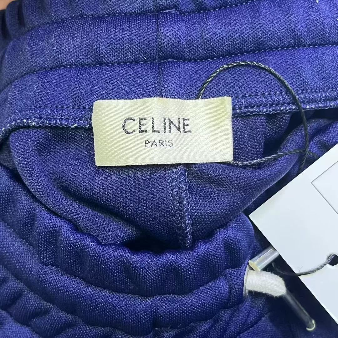Celine Celine Knit Blue T-Shirt S Women Size S / US 4 / IT 40 - 2 Thumbnail