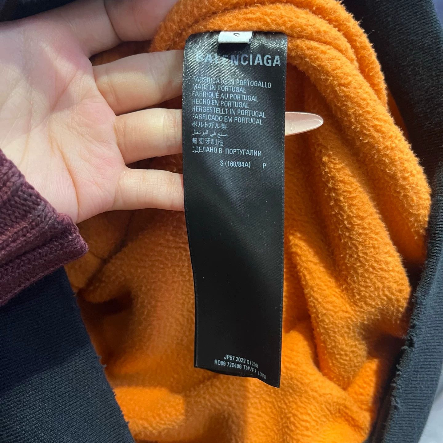 Balenciaga Balenciaga Distressed Black Hoodie S Men Size US S / EU 44-46 / 1 - 4 Thumbnail