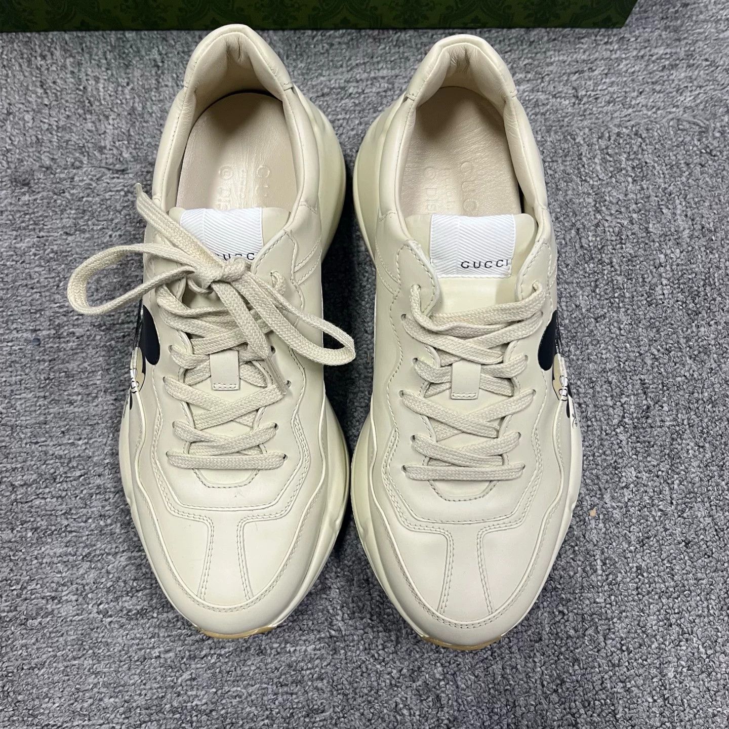 Gucci Gucci Retro White Lowtop Sneakers 6.5 Women Size US 6.5 / IT 36.5 - 3 Thumbnail