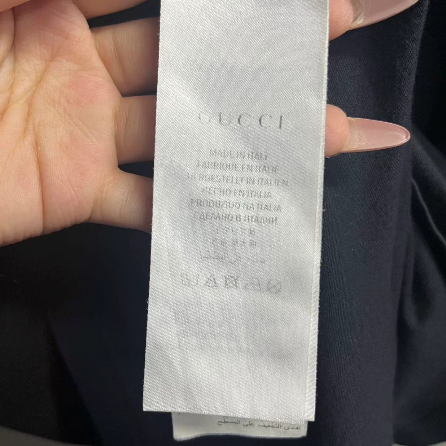 Gucci Gucci Retro Printed Black T-Shirt S Women Size S / US 4 / IT 40 - 3 Thumbnail