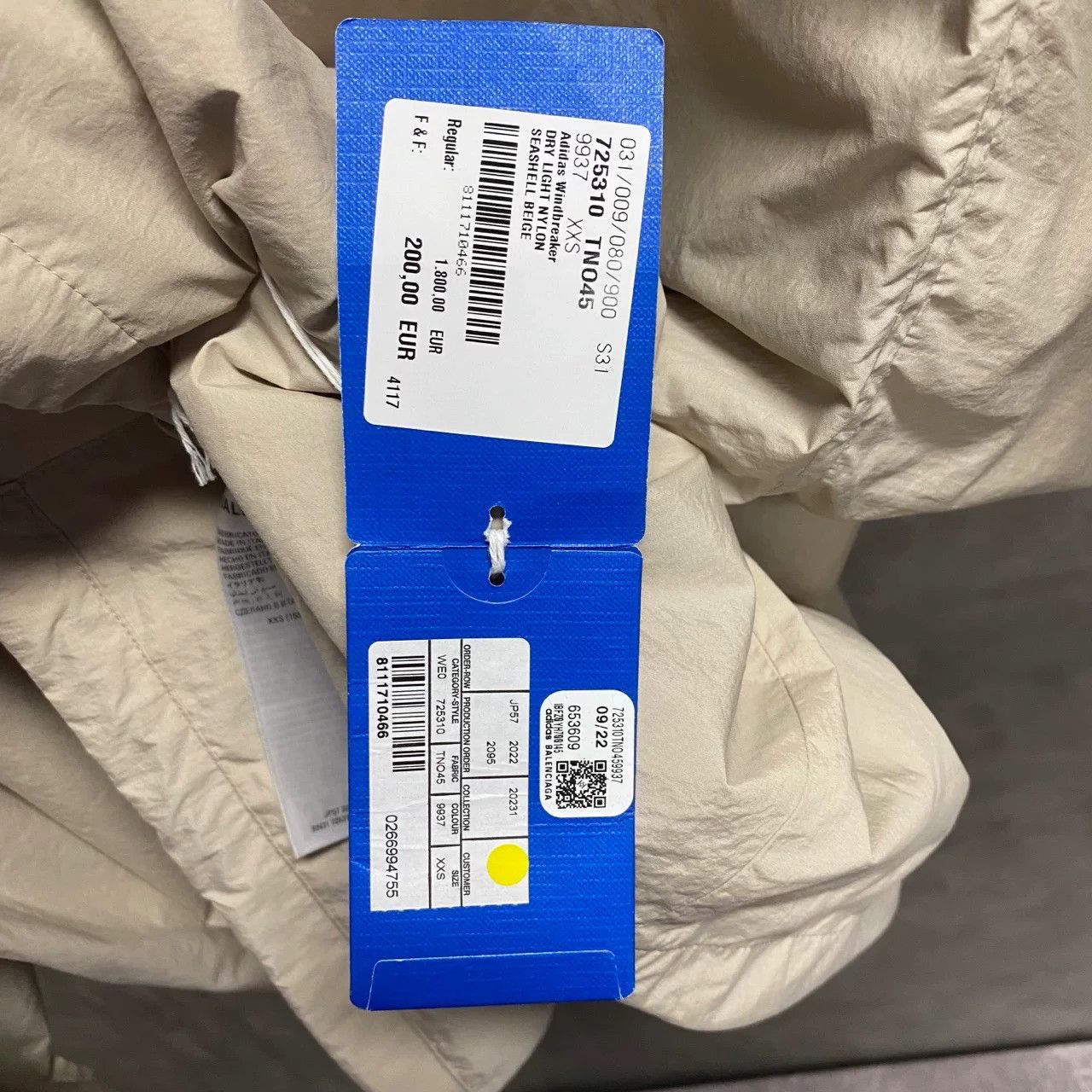 Balenciaga Balenciaga Retro Graphic Beige Hoodie S Men Size US S / EU 44-46 / 1 - 4 Thumbnail
