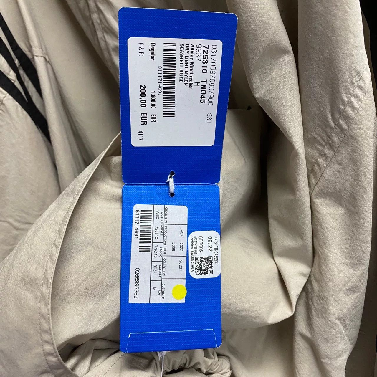 Balenciaga Balenciaga Retro Graphic Beige Hoodie S Men Size US S / EU 44-46 / 1 - 5 Thumbnail