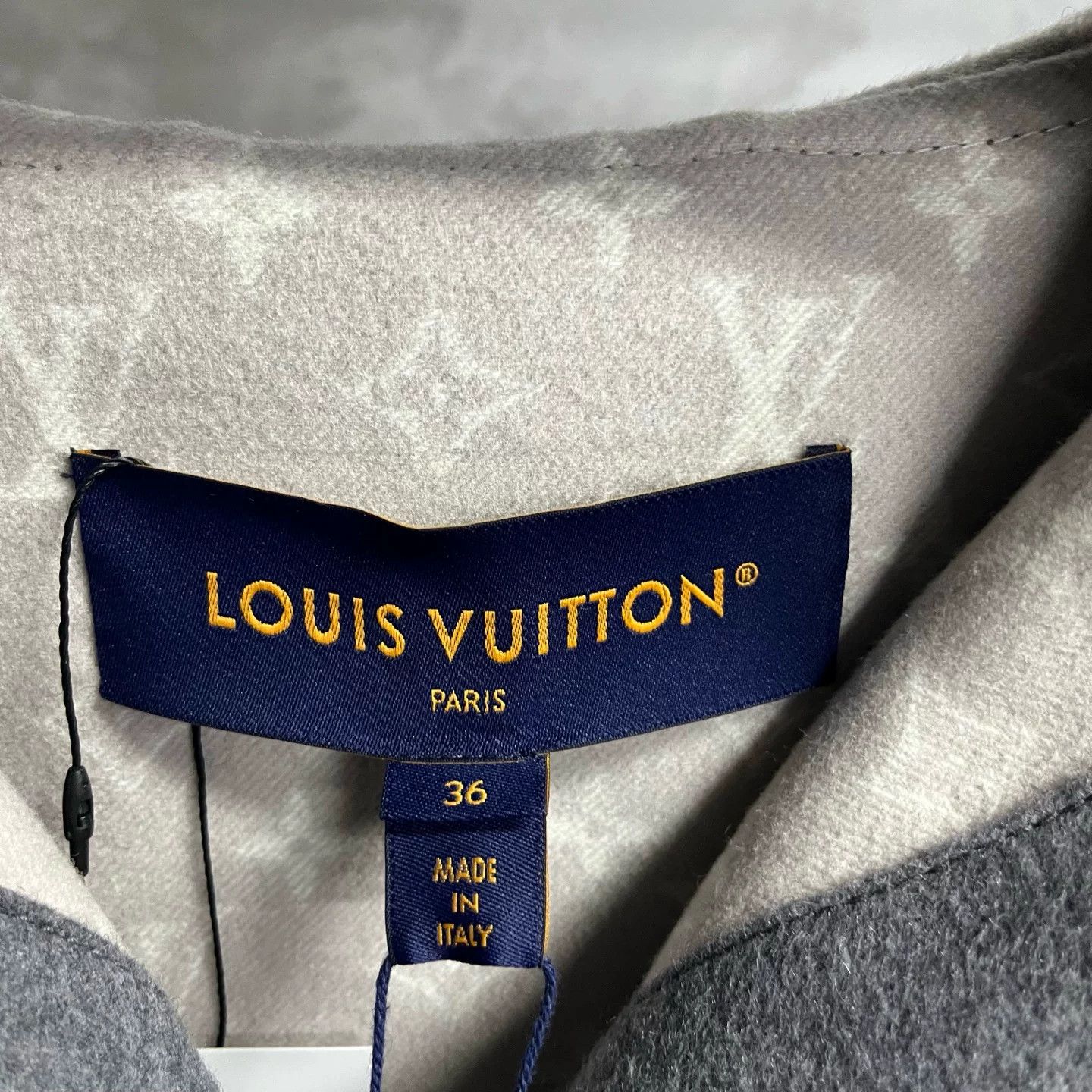 Louis Vuitton Louis Vuitton Gray Cap Designer Size XS / US 0-2 / IT 36-38 - 2 Thumbnail