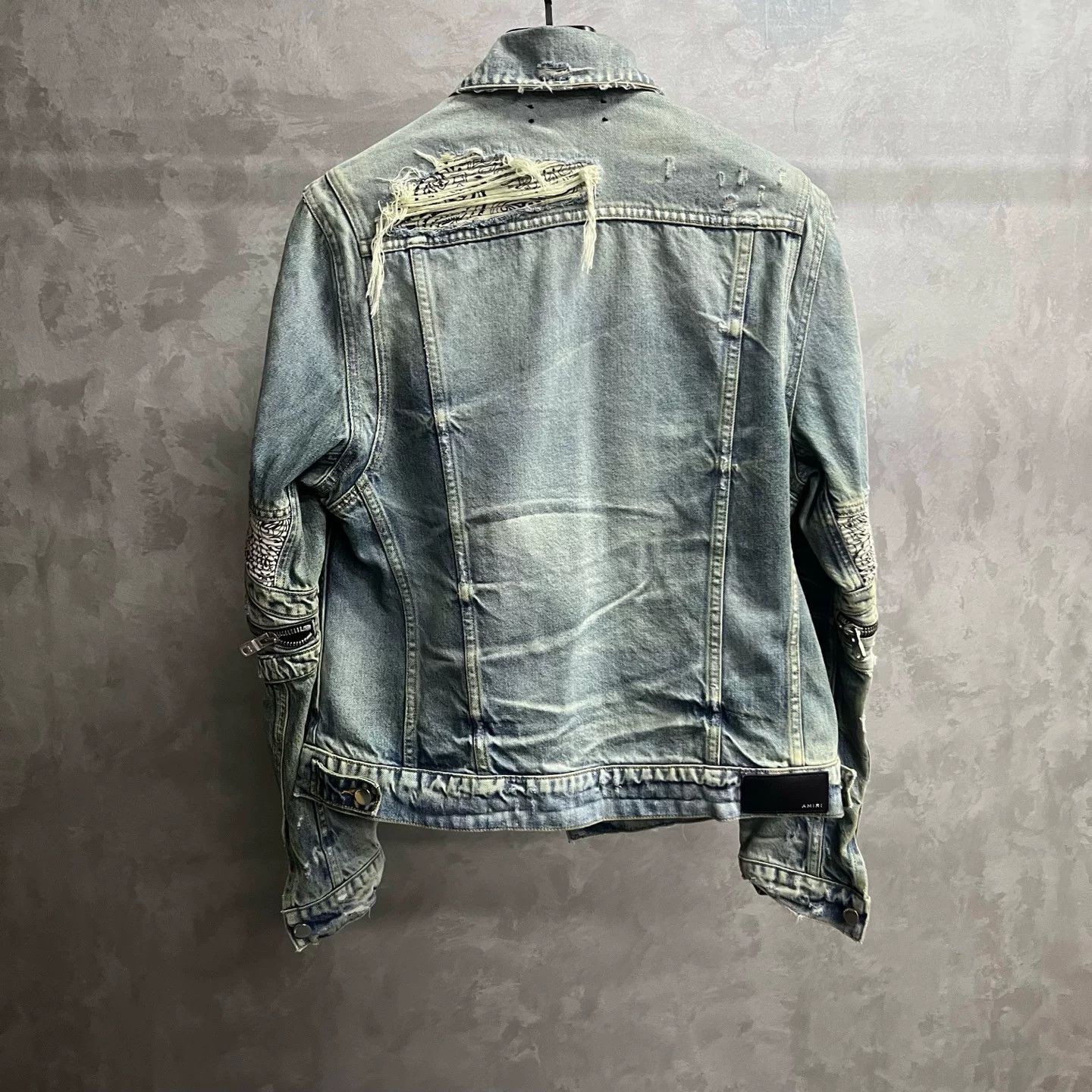 Amiri Amiri Denim Blue Hoodie L Men Size US L / EU 52-54 / 3 - 5 Thumbnail