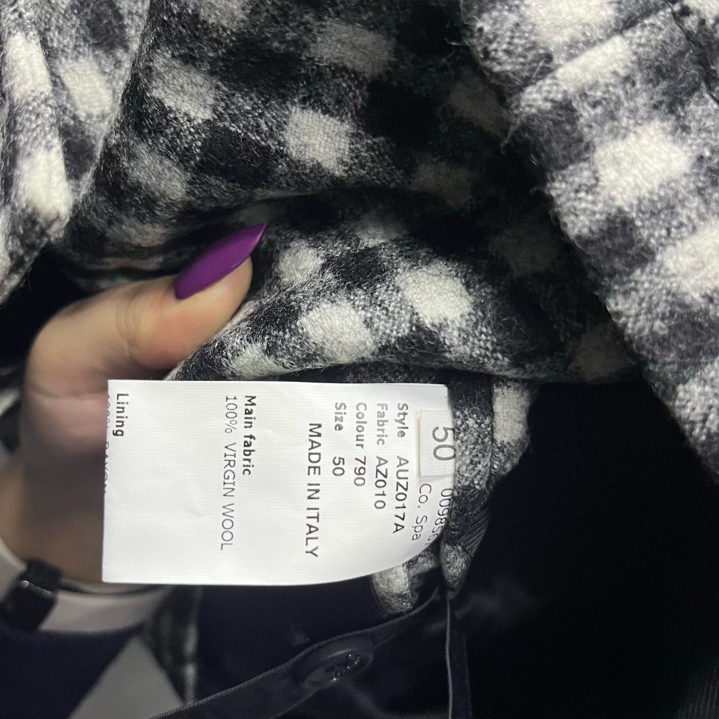 Dior Dior Wool Plaid Black Hoodie 44 Men Size US L / EU 52-54 / 3 - 5 Thumbnail