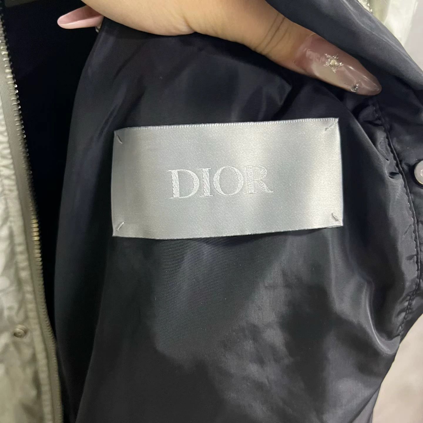 Dior Dior Gray Jacket Outerwear Casual Size 4XL / US 24-26 - 2 Thumbnail
