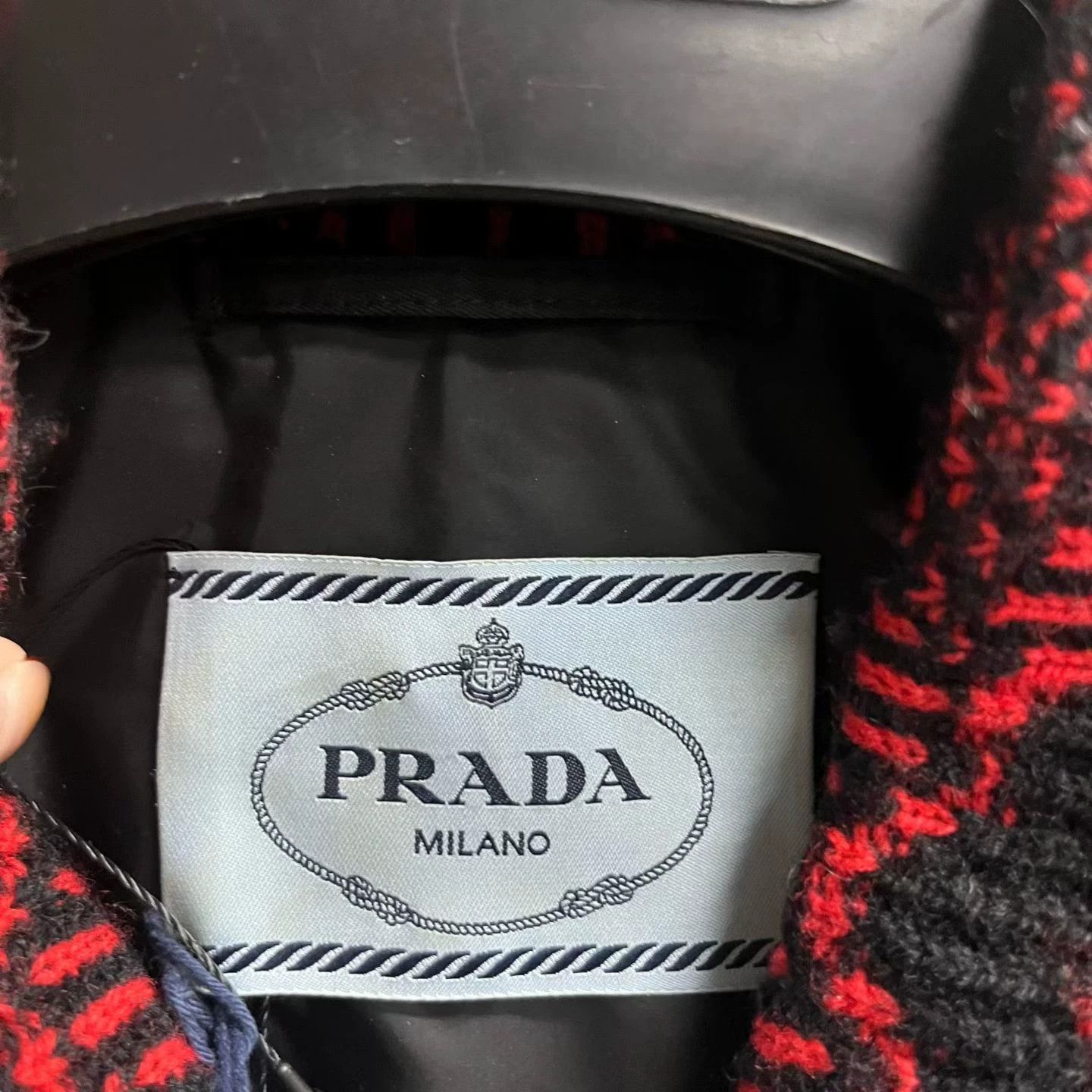 Prada Prada Black T-Shirt S Women Size S / US 4 / IT 40 - 2 Thumbnail