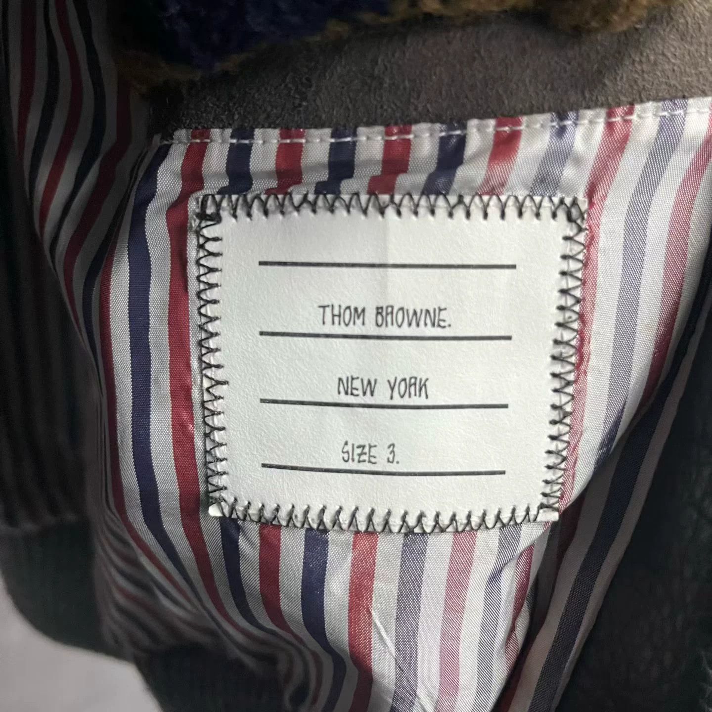 Thom Browne Thom Browne Patchwork Brown T-Shirt 3 Women Size XS / US 0-2 / IT 36-38 - 4 Thumbnail