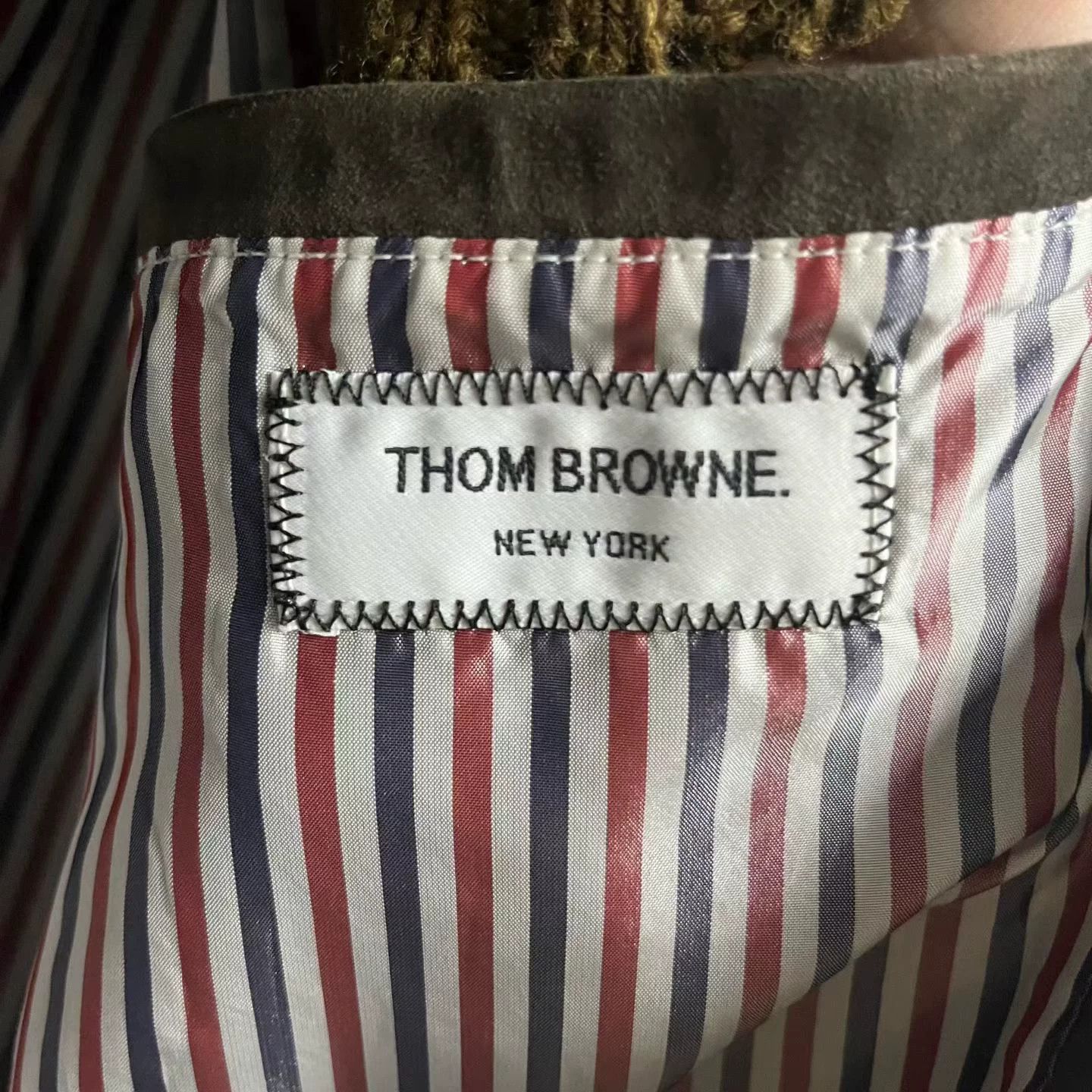 Thom Browne Thom Browne Patchwork Brown T-Shirt 3 Women Size XS / US 0-2 / IT 36-38 - 2 Thumbnail