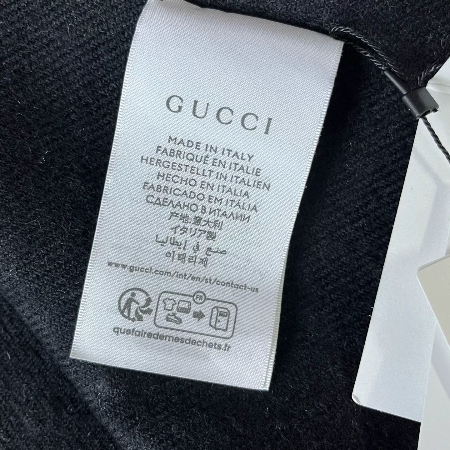 Gucci Gucci Wool Gray Hoodie Men Size US M / EU 48-50 / 2 - 5 Thumbnail
