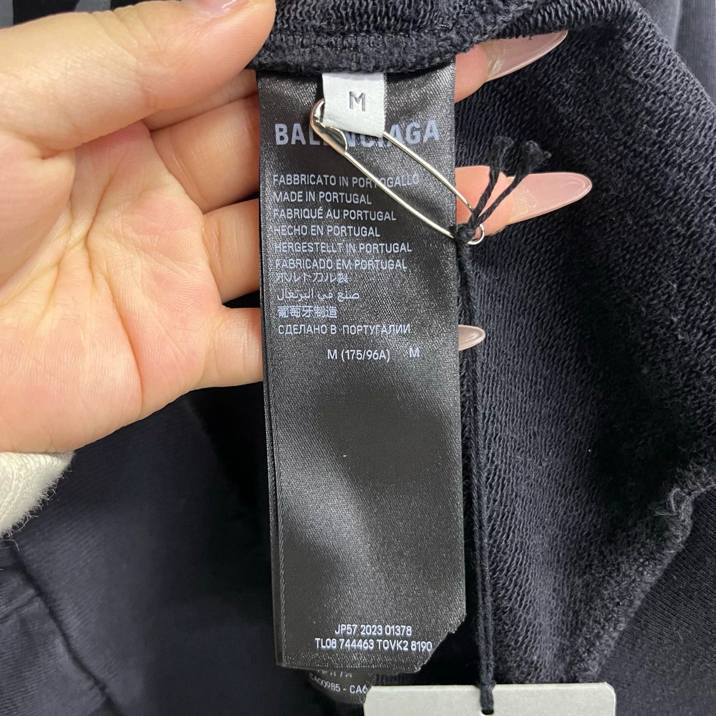 Balenciaga Balenciaga Oversized Blue Hoodie M Men Size US M / EU 48-50 / 2 - 3 Thumbnail