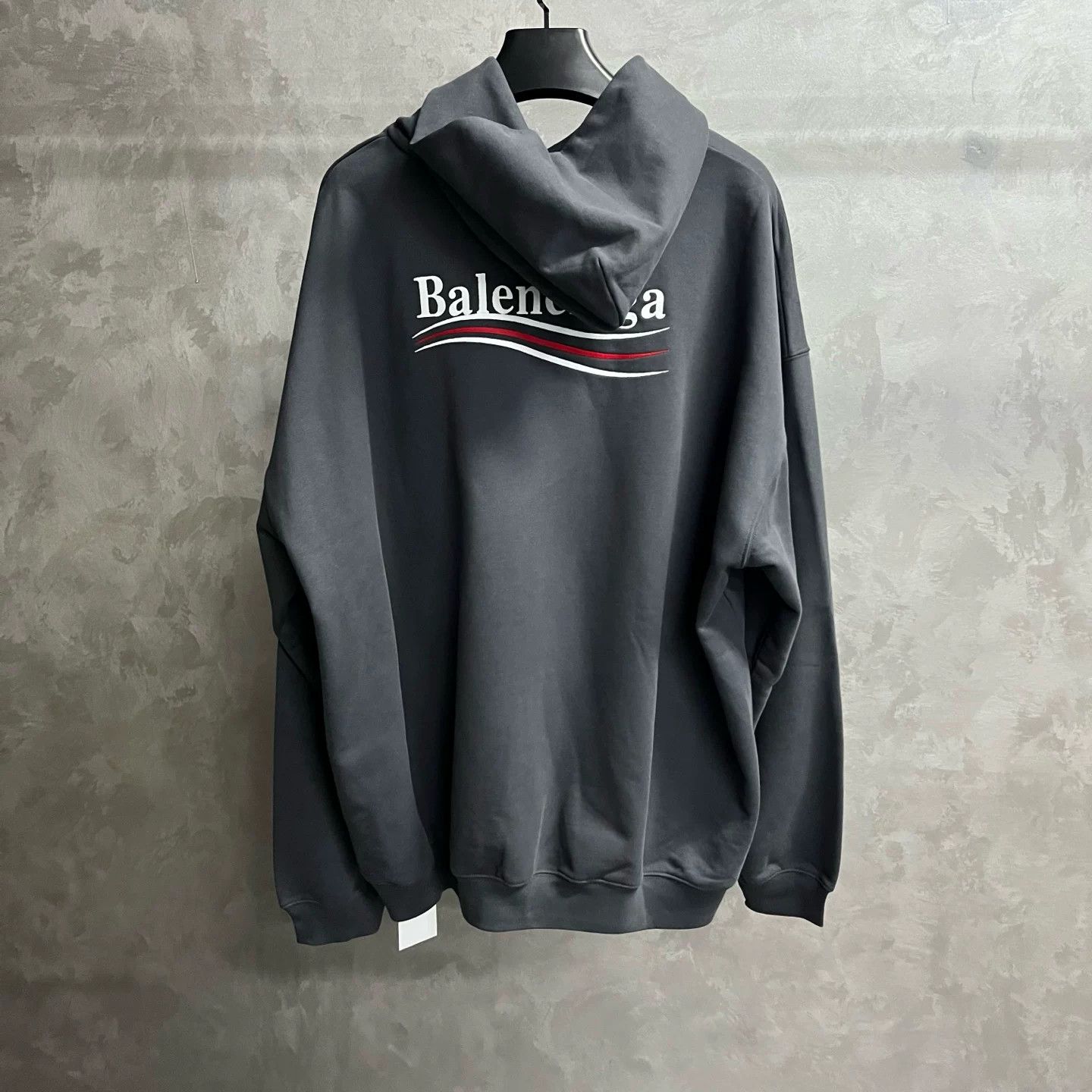 Balenciaga Balenciaga Retro Printed Gray Hoodie S Men Size US S / EU 44-46 / 1 - 5 Thumbnail