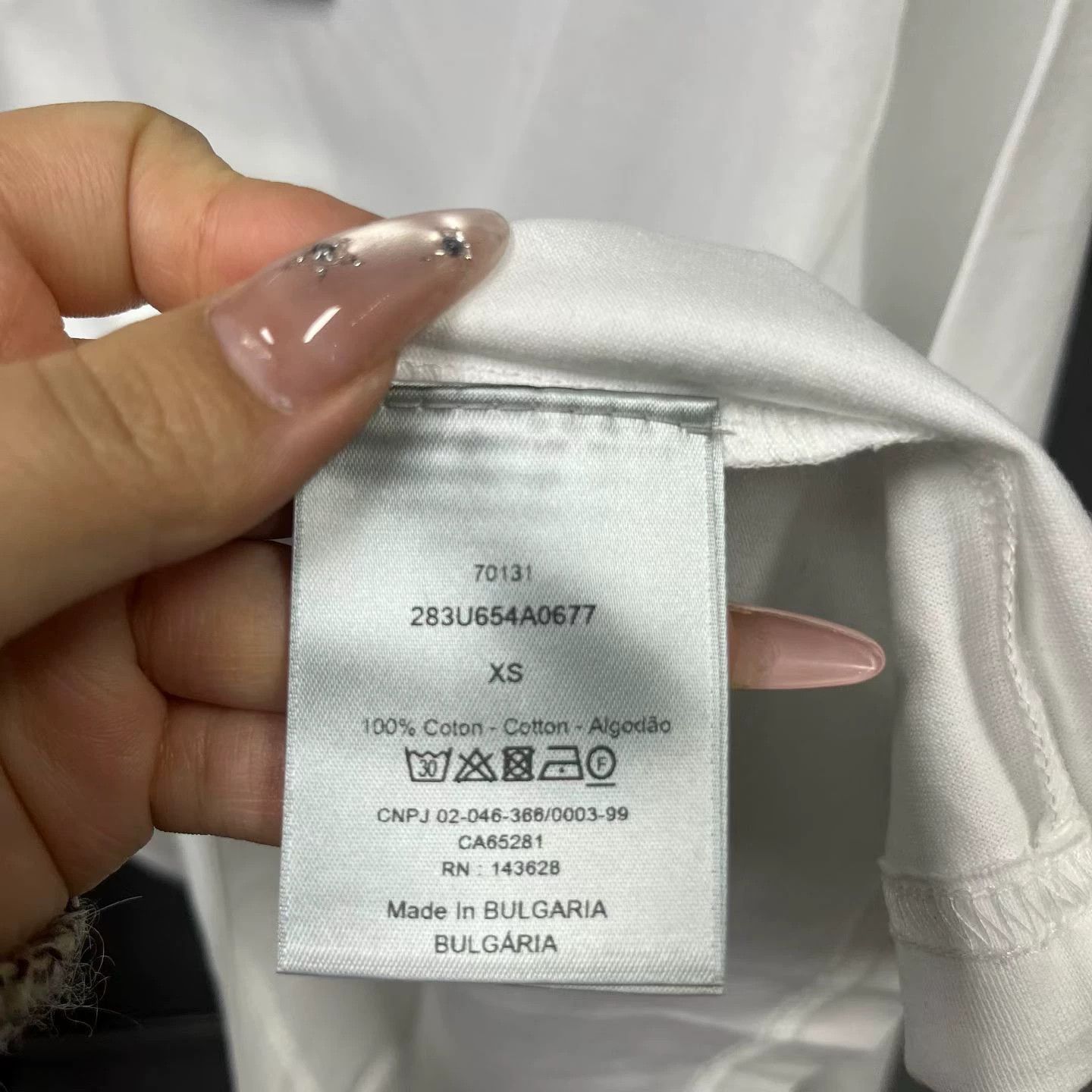 Dior Dior Embroidered White T-Shirt XS Women Size XS / US 0-2 / IT 36-38 - 3 Thumbnail
