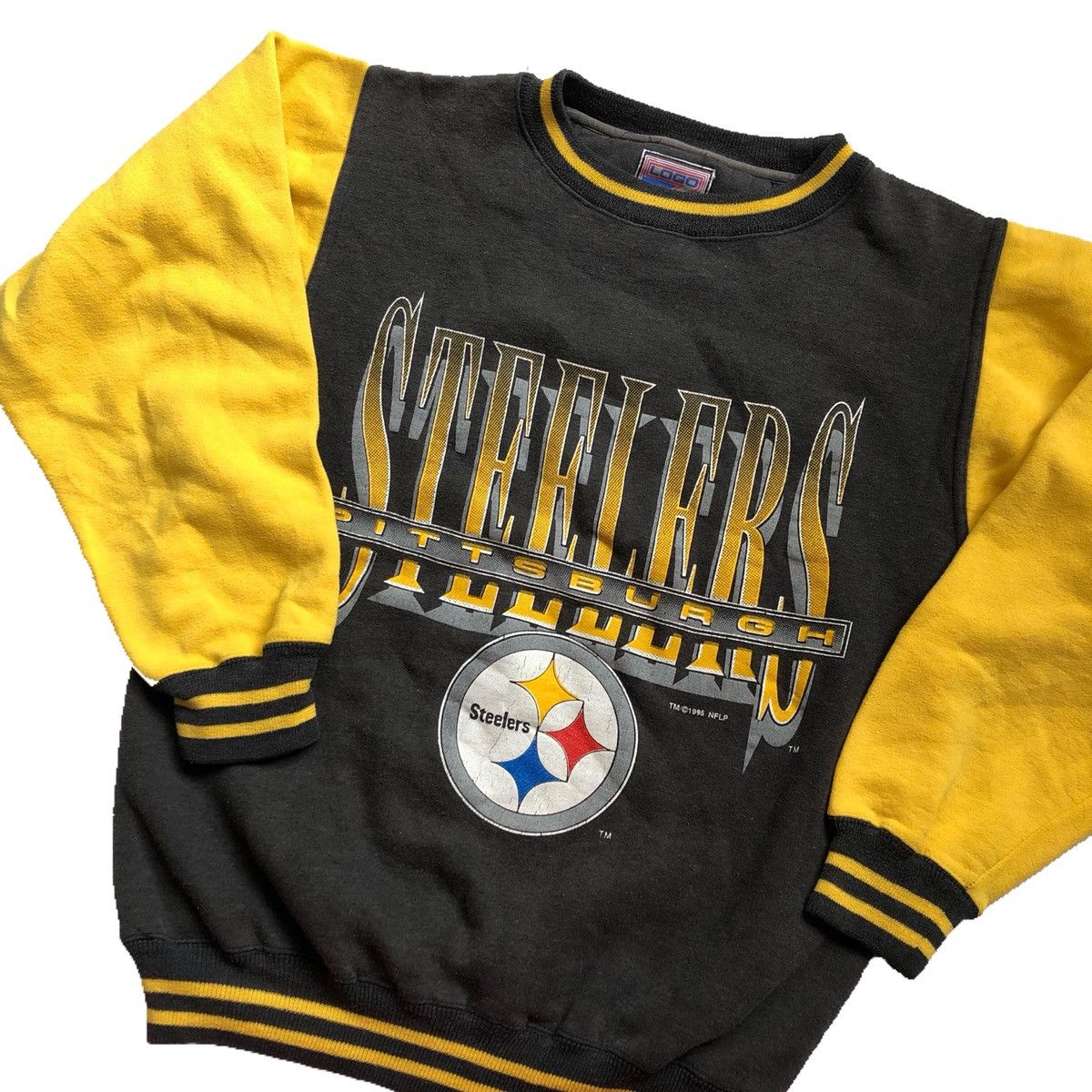 Logo 7 Vintage Pittsburgh Steelers Logo 7 Crewneck | Grailed