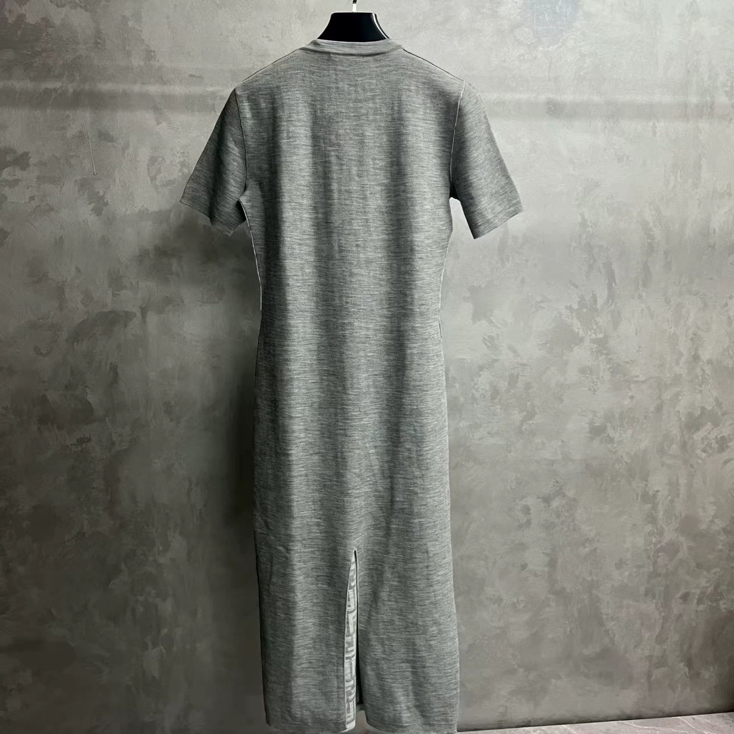 Fendi Fendi Retro Long Gray T-Shirt 42 Women Size M / US 6-8 / IT 42-44 - 6 Thumbnail