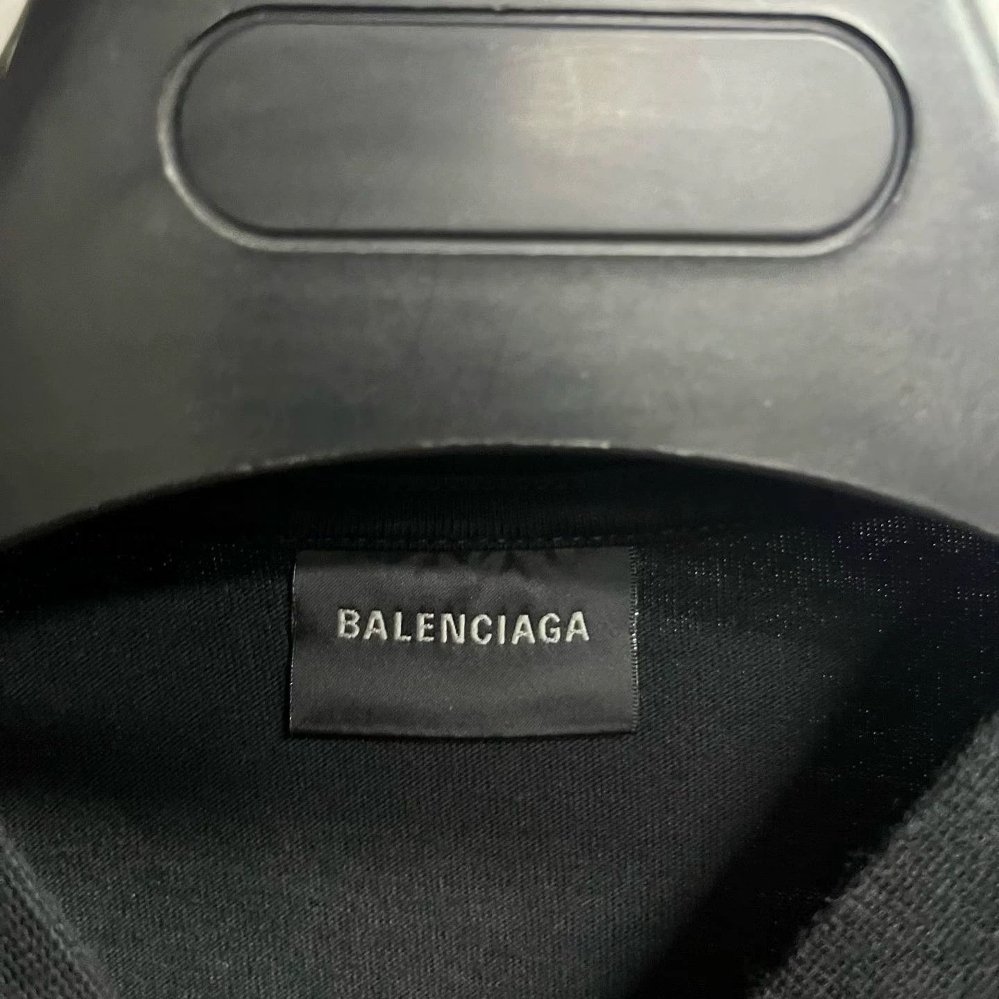 Balenciaga Balenciaga Retro Printed Black Hoodie XS Men Size US XS / EU 42 / 0 - 2 Thumbnail