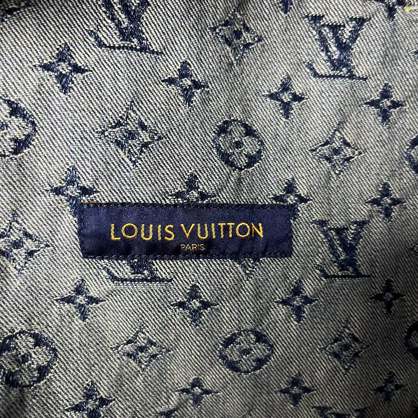 Louis Vuitton Louis Vuitton Blue Collab Designer Size 4XL / US 24-26 - 4 Thumbnail
