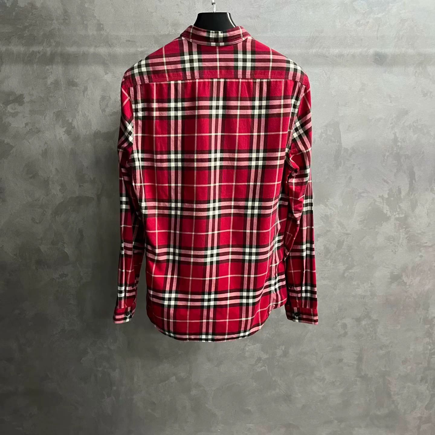 Burberry Burberry Plaid Cotton Red T-Shirt M Women Size M / US 6-8 / IT 42-44 - 5 Thumbnail