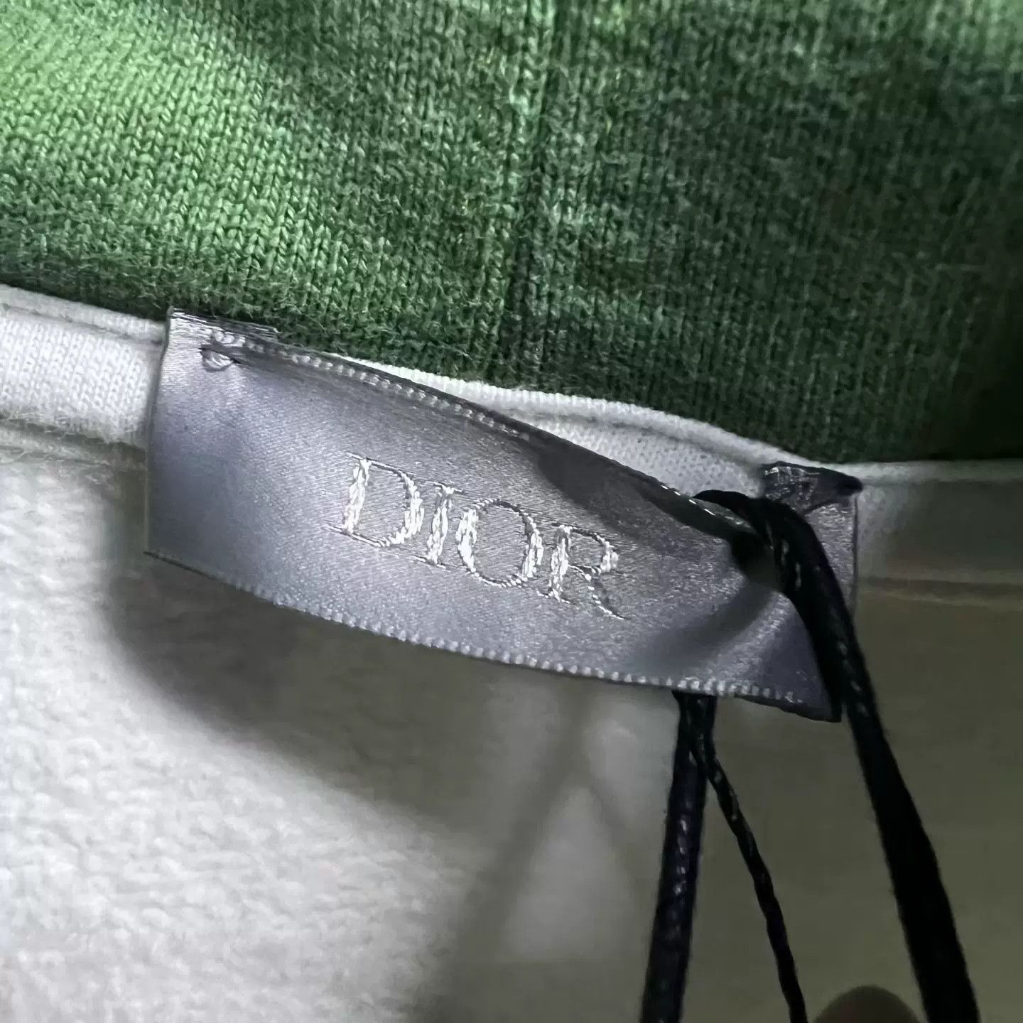 Dior Dior Printed Oversized White T-Shirt L Women Size L / US 10 / IT 46 - 2 Thumbnail