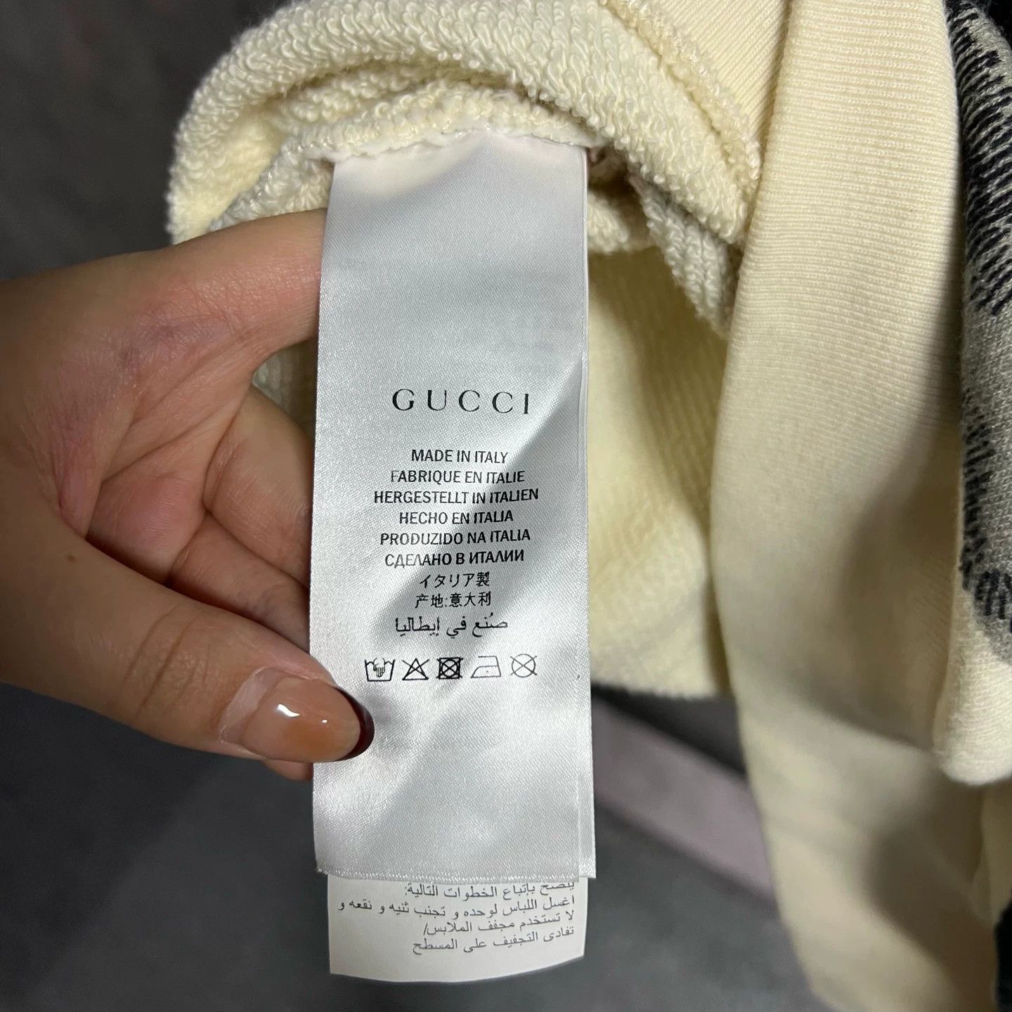 Gucci Gucci Casual Printed Beige T-Shirt XXS Women Size XXS / US 00 / IT 34 - 4 Thumbnail